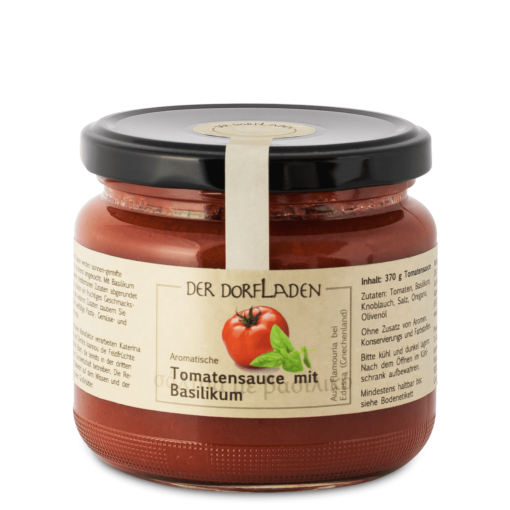 DER DORFLADEN Tomatensauce mit Basilikum