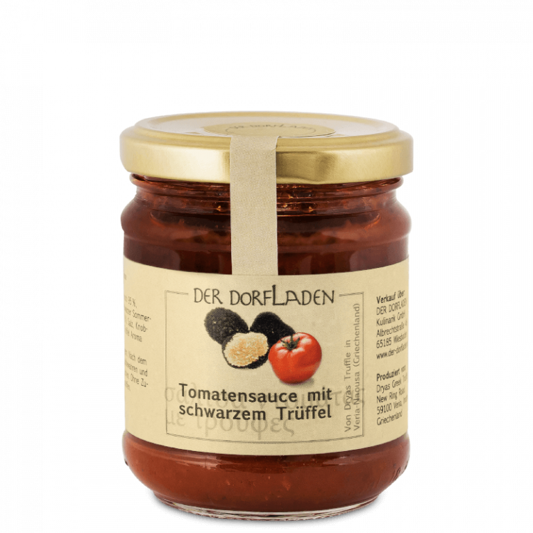 Tomatensauce mit schwarzem Trüffel – Der Dorfladen Kulinarik