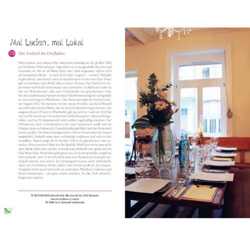 DER DORFLADEN - einer von 80 Glücksorten