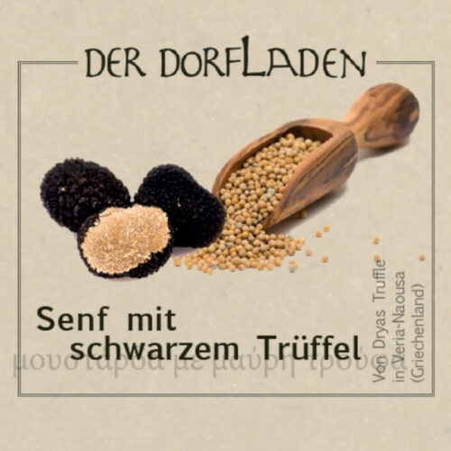 DER DORFLADEN - Senf mit schwarzem Trüffel