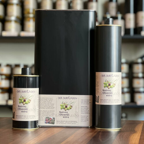 DER DORFLADEN Olivenöl extra-nativ aus eigener Ernte
