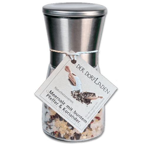 Meersalz mit buntem Pfeffer & Koriander