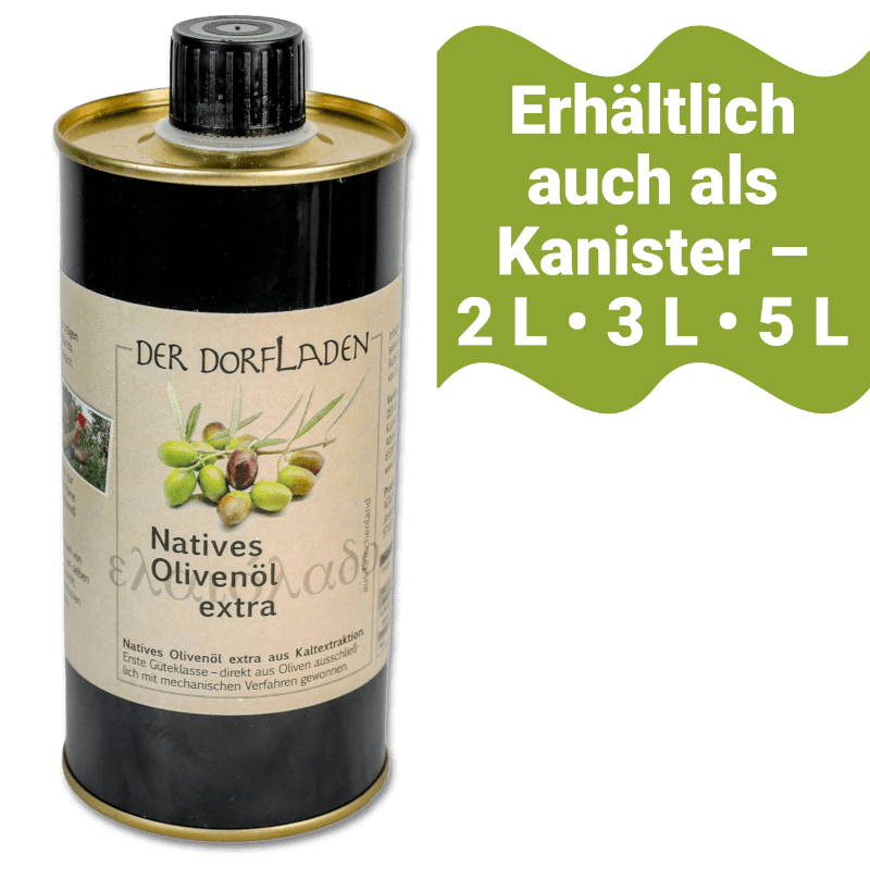 Natives Olivenöl extra (eigene Ernte) – Erntejahr 2025