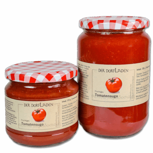 DER DORFLADEN Tomatensugo